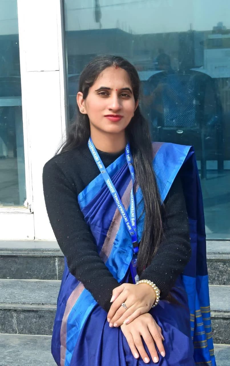 A member of staff at NPS International School, Prime City 3 Campus